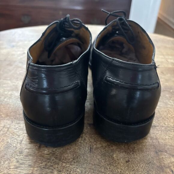 Vintage Johnston & Murphy Cap Toe lace oxfords 12 M - Picture 4 of 9
